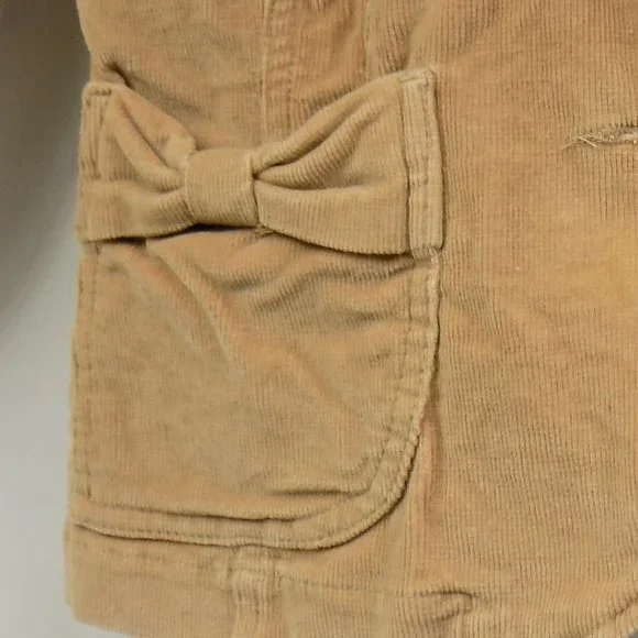 Plugg Tan Corduroy Button Front Blazer Jacket Size Small READ DESCRIPTION! - Picture 4 of 12